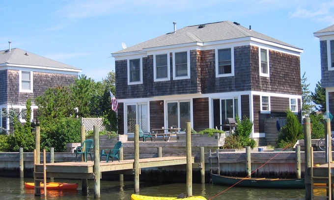 Manasquan House | Waterfront Beach House Steps from the Sand with Pool & Spa