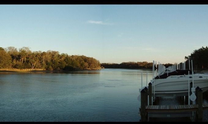 Palm Coast Condo | Discover Waterfront Canopy Walk Condo with Pool & Spa