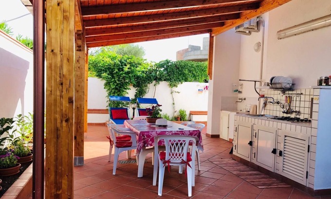 Lido Marini Apartment | Stylish Hotel with Private Patio & Oceanfront Views