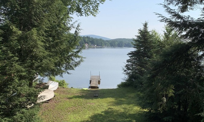 Caroga Lake House | Idyllic Lake Front Retreat: Pet Friendly with Ocean Views