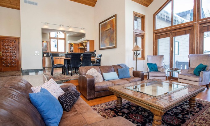 Highland Meadows House | Inviting Alpine Retreat with Hot Tub and Scenic Deck Views