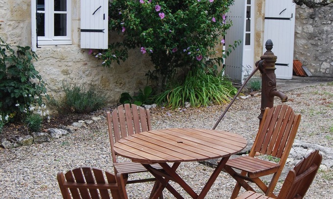 Eynesse House | Charming Converted French Barn with Ocean View & Pool