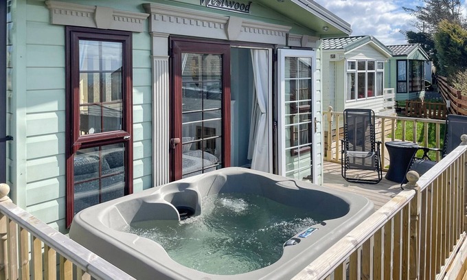 Monreith Cottage | Scenic Retreat Overlooking Luce Bay with Hot Tub Bliss