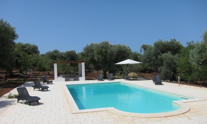 Ceglie Messapica Villa | Renovated Trulli with Oceanfront Views & Private Pool