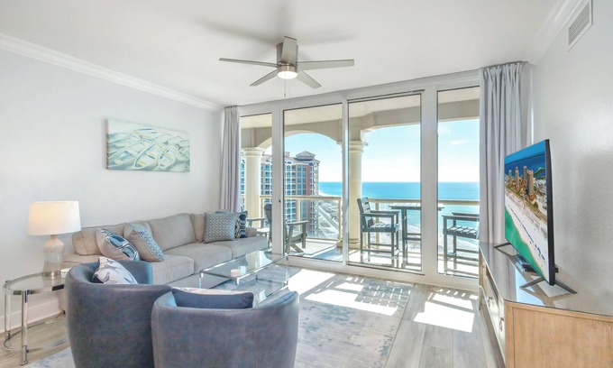 Pensacola Beach Condo | Beachside Escape with Indoor Pool & Ocean View Awaits!