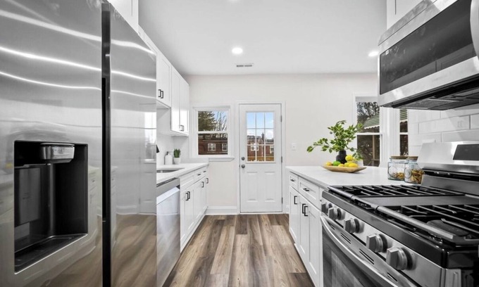 Towson House | Renovated 4-Bedroom Townhome Near Towson University
