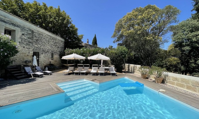 Aigues-Vives House | Charming Wine Maker's House with Private Pool & Ocean View