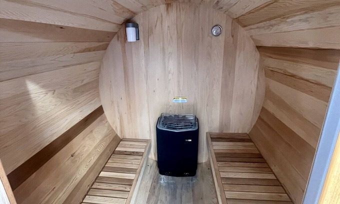 Silver Bay Cabin | Experience Comfort and Convenience with New Barrel Sauna