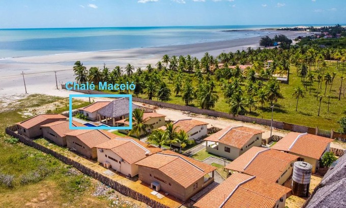 Camocim House | Experience Beira-mar Chalé Maceió with Oceanfront Pool