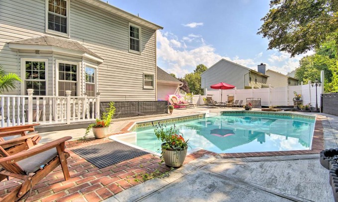 Bel Air South Apartment | Inviting Bel Air Apartment with Pool Near Main Street