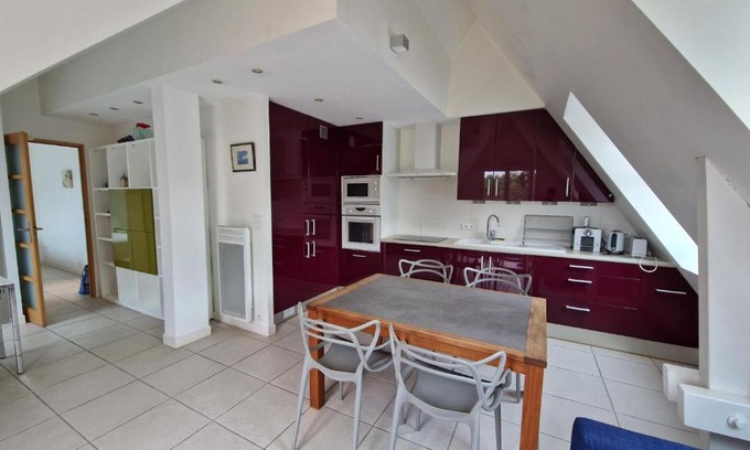 Quartier des Dunes Apartment | Seaside Apartment with Balcony and Direct Beach Access