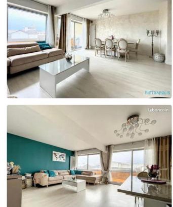 Faubourg North Apartment | Bright 3rd Floor Apartment with Great Amenities in Dijon