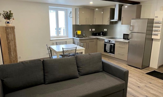 Pelussin Apartment | Convenient T3 Apartment Near Center and Shops