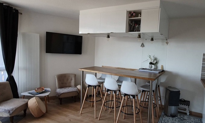 Font-Romeu-Odeillo-Via Apartment | Bright Apartment with Mountain Views & Spa Amenities