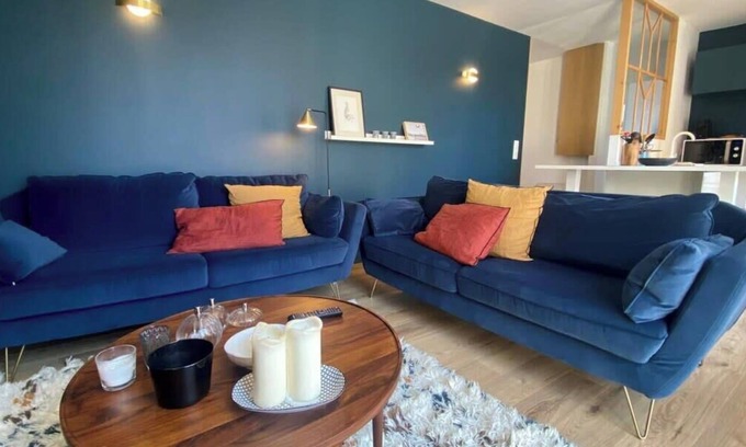 Le Touquet-Paris-Plage Apartment | Inviting Flat Near the Sea with Breakfast & Large Terrace