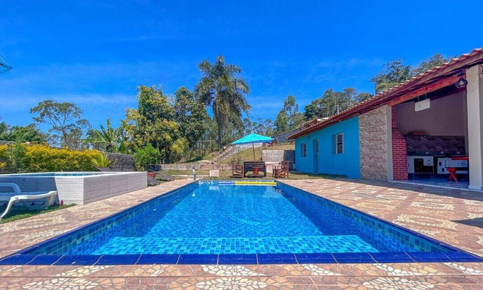 Mato do Gado House | Relaxing Retreat with Pool and WiFi in Ibiúna, SP
