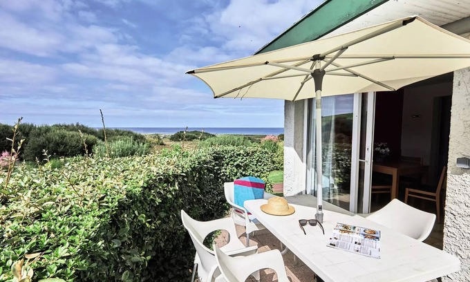 Colleville-sur-Mer Apartment | Relaxing Oceanfront Bungalow at Belambra Clubs Colleville