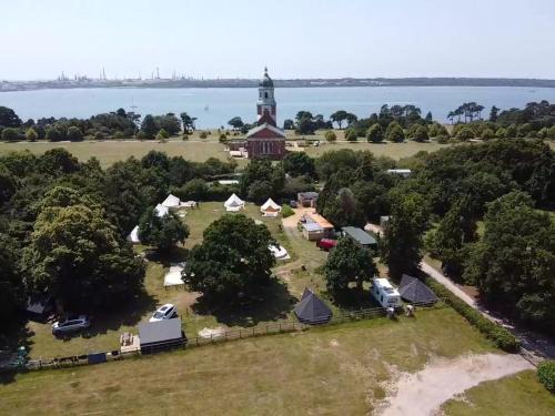Netley Other | Experience Bell Tent Glamping at Royal Victoria Park