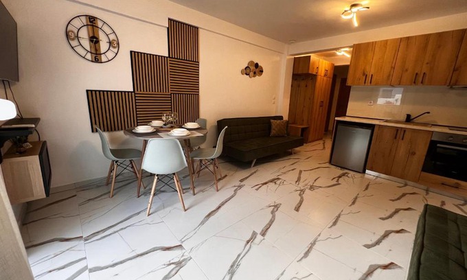 Pefkochori House | Top-Rated Bella Apartment: Family-Friendly Retreat Awaits