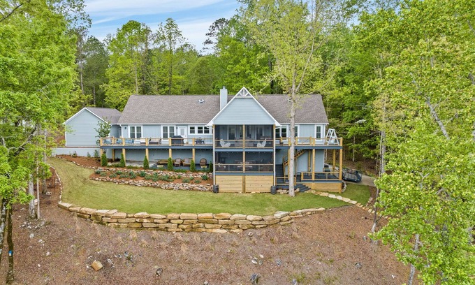 Jacksons' Gap House | Exceptional Lake Martin Home with Breathtaking Views