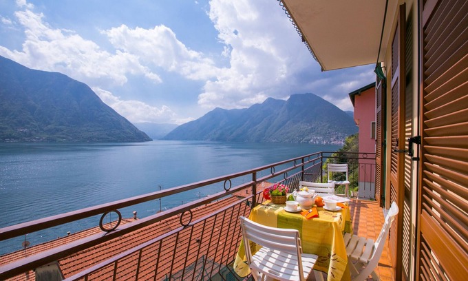 Colonno Apartment | Experience Bella Lake View: Pet Friendly & Spa Access