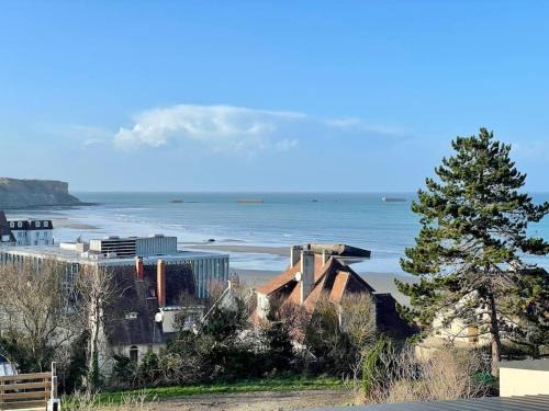 Arromanches-les-Bains Apartment | Oceanfront Retreat: Bellavista #6 by Melrose Awaits You