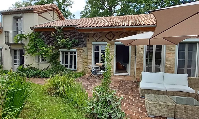 Courties House | Belle Demeure de Caractère Avec Piscine Chauffée a10 min de Marciac