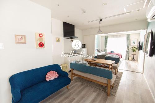 Hakata-ku Apartment | Discover Belle Lune Hotel Hakata's Family Suite Oasis