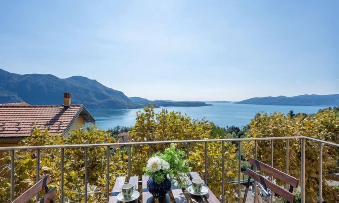 Cargiago Apartment | Scenic Belvedere by Interhome: Oceanfront Bliss Awaits