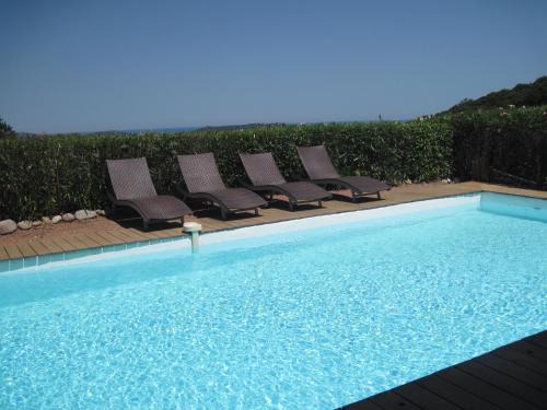 Cala Rossa Apartment | Discover BENEDETU: Oceanfront Oasis with Pool & Views