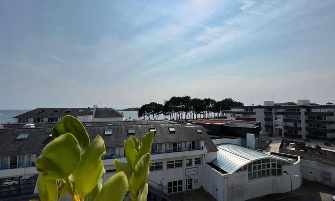 Benodet Apartment | Bénodet, L'Escale, appart. 4 pers sea view, beach and shops on foot