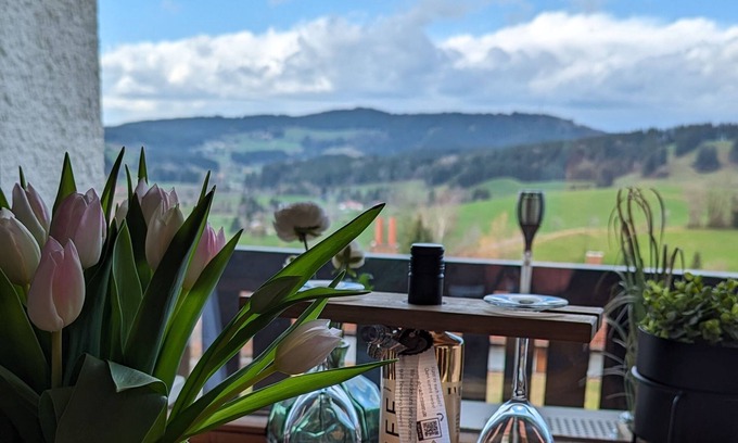 Missen-Wilhams Apartment | Experience Apartment Bergzeit: Pool, Sauna & Scenic Views