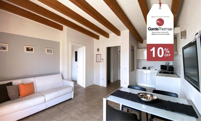 Bolognano-Vignole Apartment | Relax at Bertoldi Terme sul Garda - 4-Star Poolside Retreat
