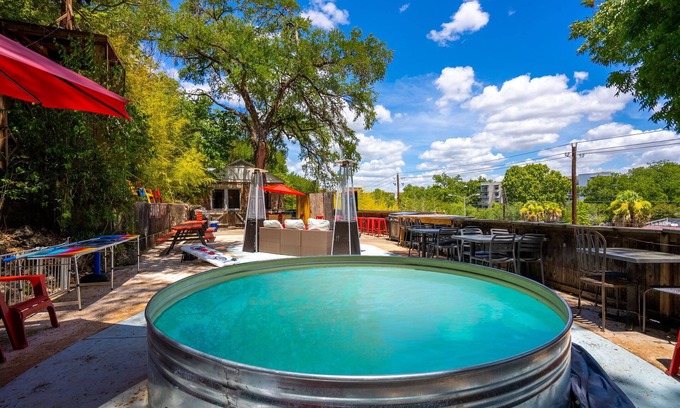 Barton Heights House | Prime Austin Location with Heated Cowboy Pool & Skyline Views