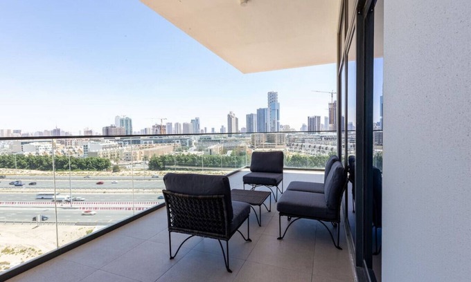 Al Rigga Apartment | Discover ZazenOne: 3BR with Terrace in JVT, Pet Friendly