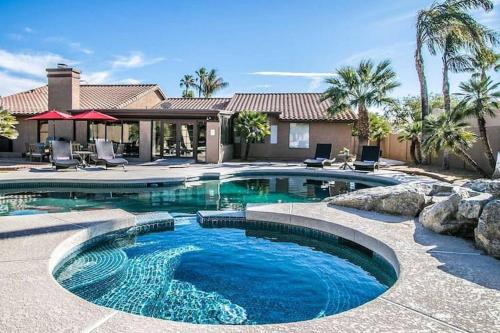 Village Estates House | Prime Scottsdale Retreat: 8-Bedroom with Heated Pool & Spa