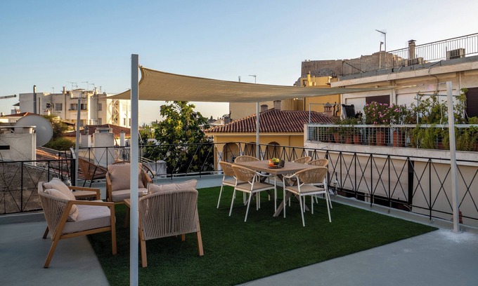 Athens City Centre Apartment | Prime Plaka Location with Acropolis View Terrace