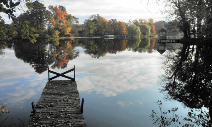 Red Mill Pond House | Lakefront Retreat: Enjoy Nearby Beaches and Top Amenities