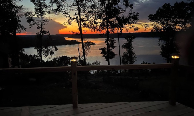 Rogers House | Unforgettable Views at Beaver Lake with Pool & Spa Access