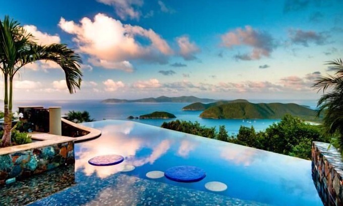 Estate Hammer Farm Villa | Unforgettable Ocean Views with Private Pool Near Cinnamon Bay