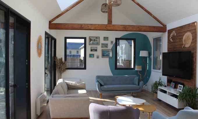 Saint-Jouan-des-Guerets House | Ideal Coastal Retreat: House for 8 Near Saint Malo & Dinard