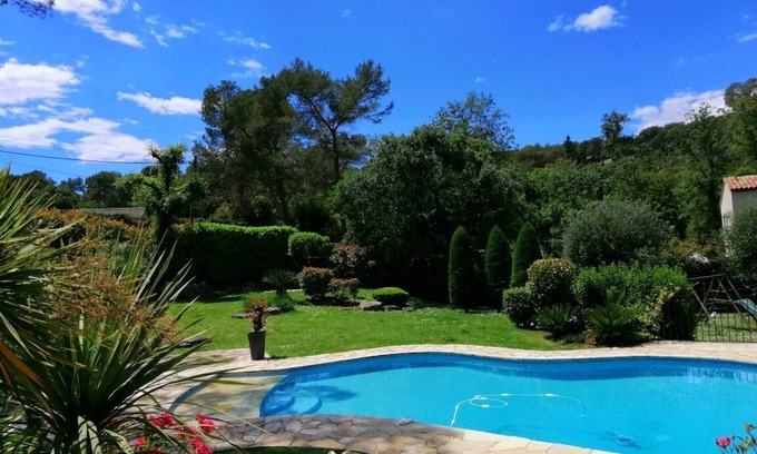 Les Maillans House | Elegant Villa with Private Pool Between Monaco and Cannes