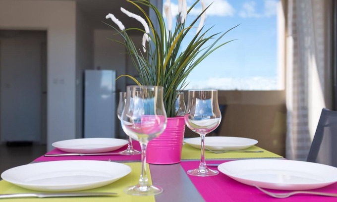 Grand Sud Apartment | Modern Comfort Near TGV Station and Historic City Center