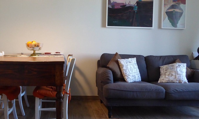 Poetto Apartment | Ocean View Retreat: Between the Sea and Salt Flats App. A