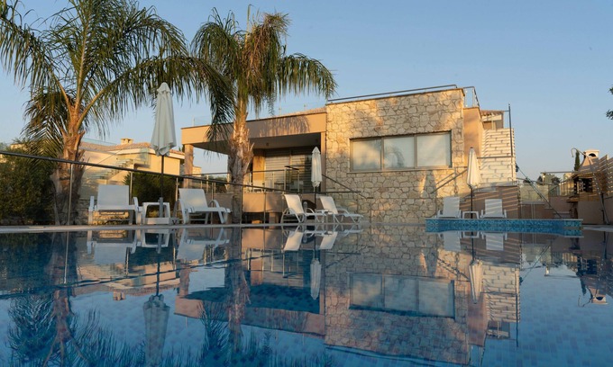 Polis Villa | Discover BF Limni - Villa Pandora with Ocean View & Spa