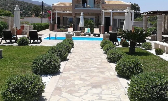 Sitia Villa | Relaxing Villa Palaikastro with Oceanfront Views & Pool