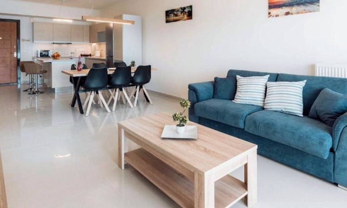 Petaloudes Apartment | Family-Friendly Suite in Beautiful Rhodes with Kitchen Access