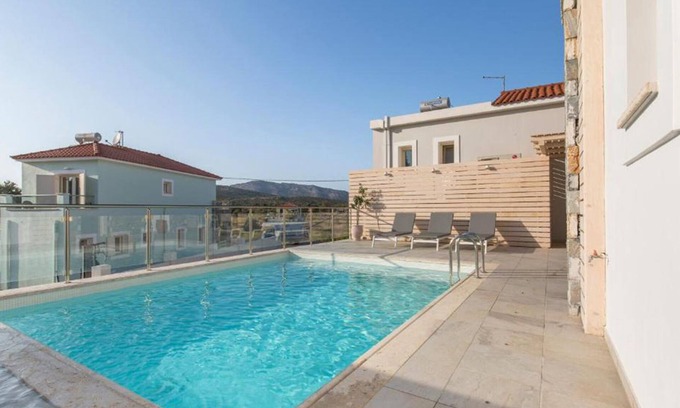 Paleokastro Villa | Villa Samos: Relax by the Ocean with Private Pool Access
