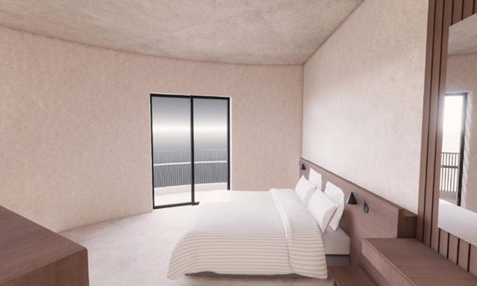 Rhodes Hotel | Inviting Rhodes Room with Kitchen & Breakfast Options