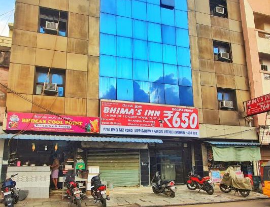 Central Chennai Hotel | Experience BHIMAS INN Near M G Ramachandran Station